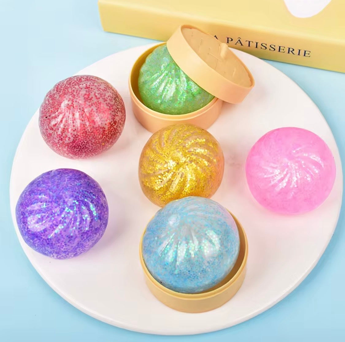 Squishy Toys - Glitter Dumplings