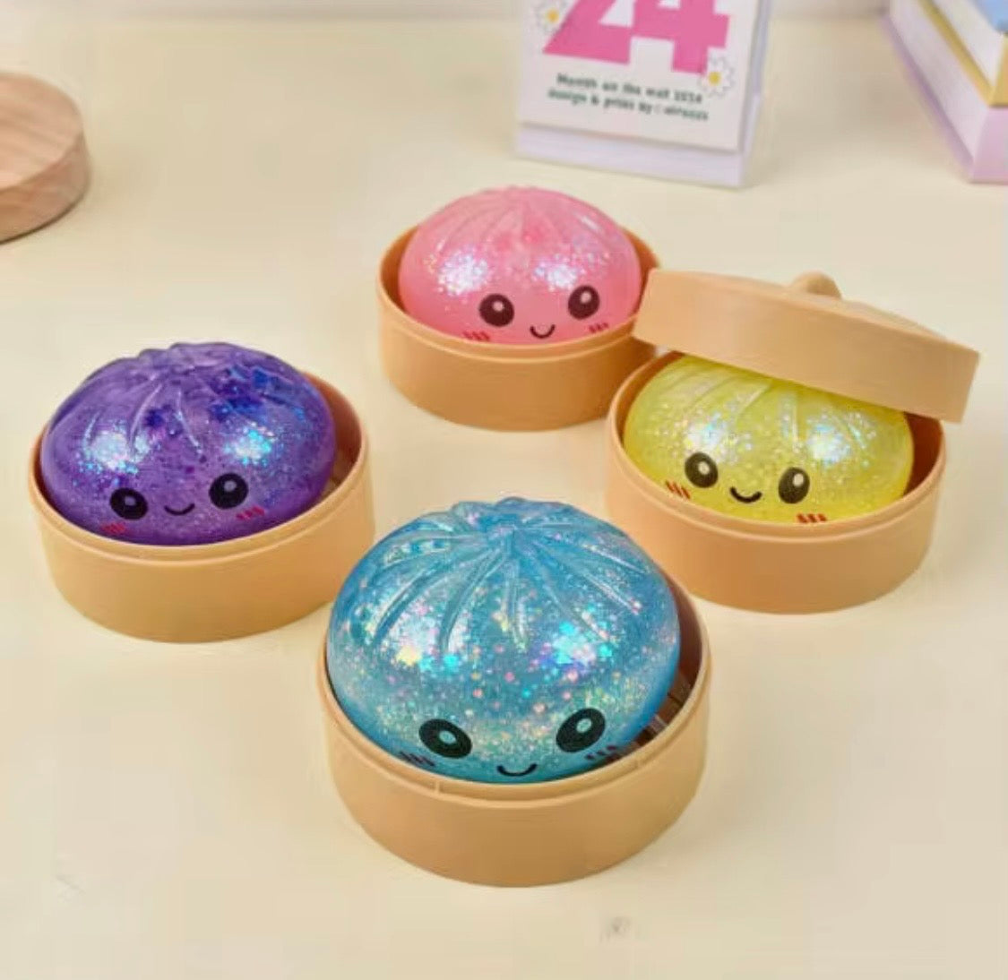 Squishy Toys - Glitter Dumplings